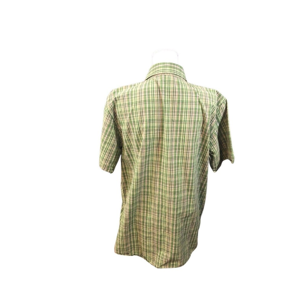 North Face Casual Button Down Shirt Men’s Green Large - Picture 2 of 5